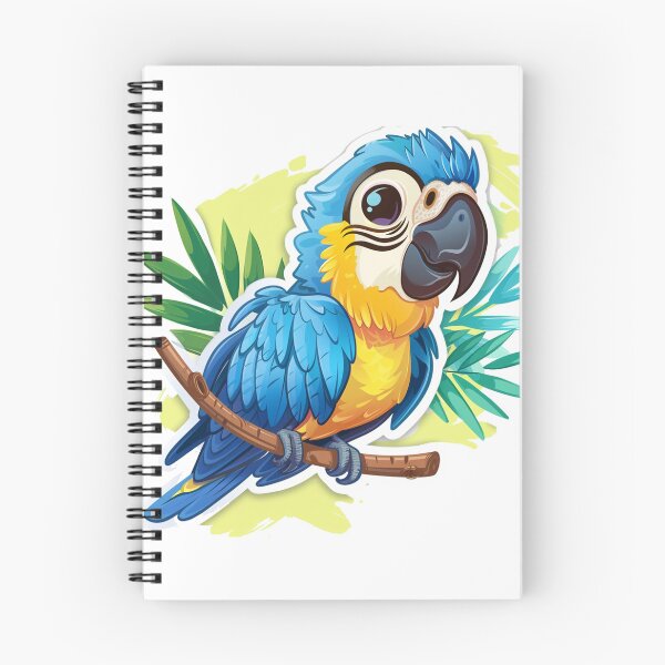 Item preview, parrot designed and sold by Stickermagician.