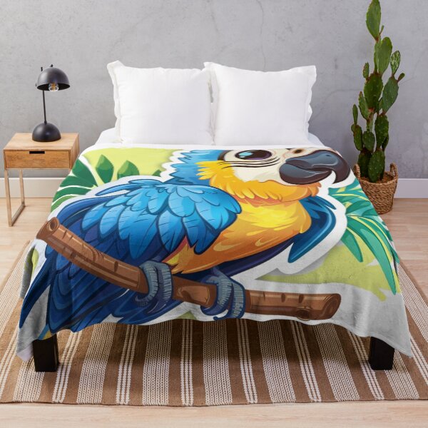 Item preview, parrot designed and sold by Stickermagician.