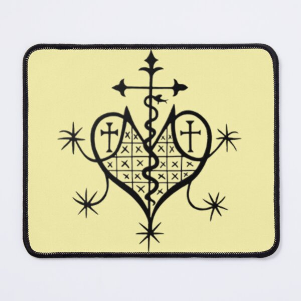 Item preview, Mystical Voodoo Veve – Sacred Symbol of Protection & Spiritual Power designed and sold by Mamokhy.