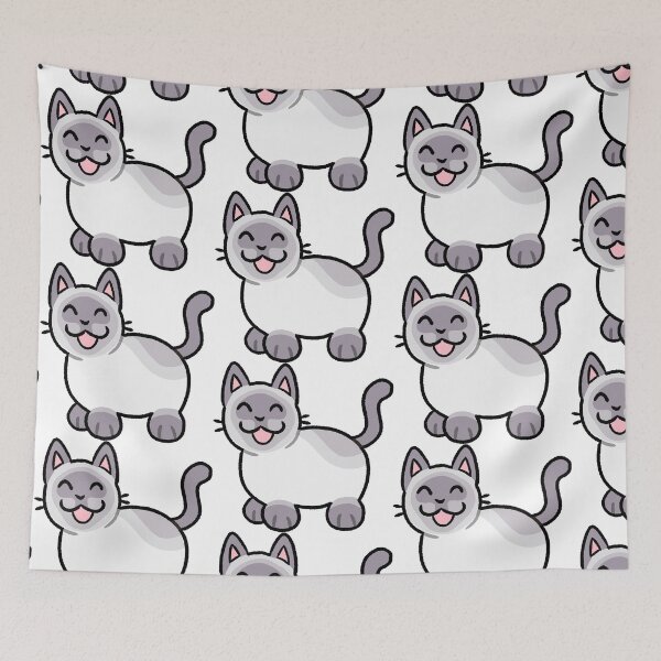 Item preview, Silly Lilac Point Cat designed and sold by ZorriSparkles.
