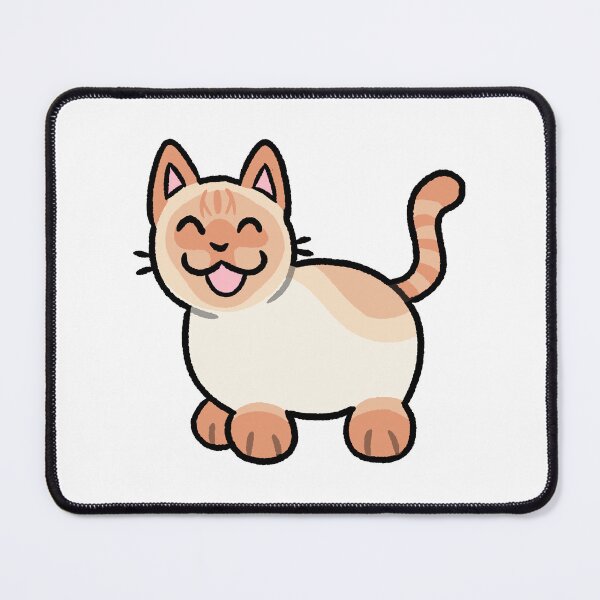 Item preview, Silly Flame Point Cat designed and sold by ZorriSparkles.