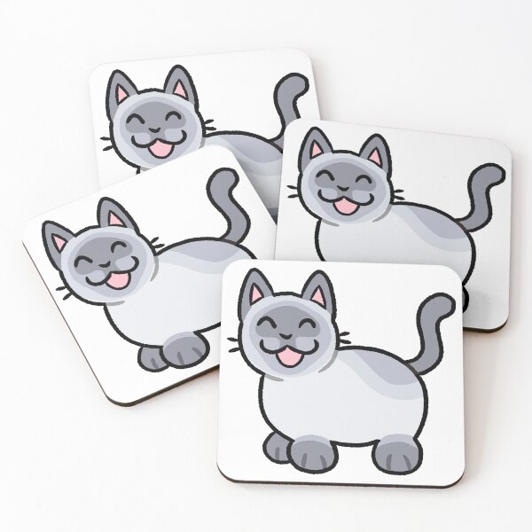 Item preview, Silly Blue Point Cat designed and sold by ZorriSparkles.