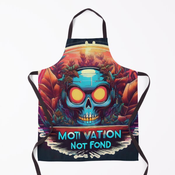 Item preview, Neon Skull Motivation – Not Found designed and sold by BecomeAHight.