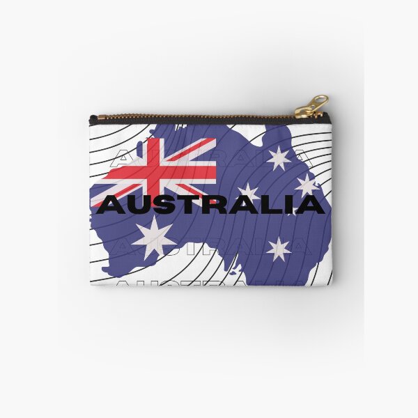 Item preview, Flag Map of Australia designed and sold by nyblydd.
