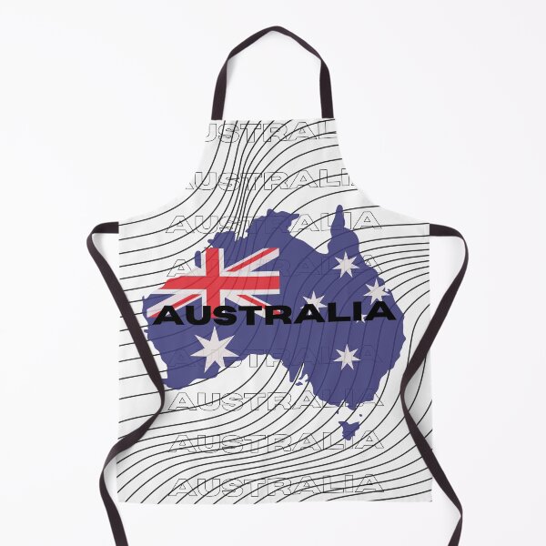 Item preview, Flag Map of Australia designed and sold by nyblydd.