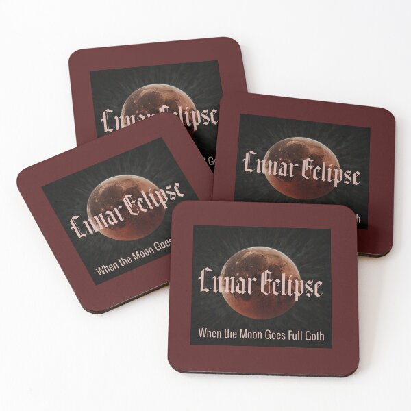 Item preview, Lunar Eclipse When Moon Goes Goth... Eclipses 2025 designed and sold by Sachie's Studio.