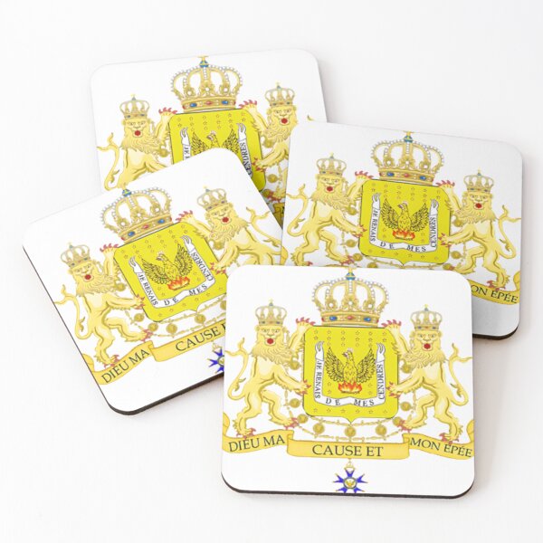 Item preview, Royal Haitian Coat of Arms – Symbol of Strength & Rebirth designed and sold by Mamokhy.