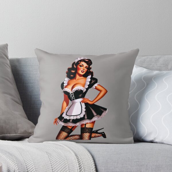Item preview, French Maid Pin-up designed and sold by PinUpPizzazz.