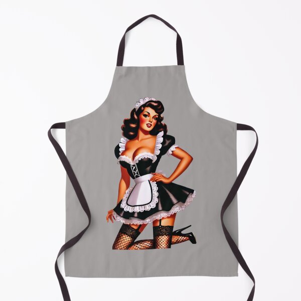 Item preview, French Maid Pin-up designed and sold by PinUpPizzazz.