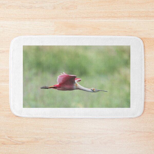 Item preview, Roseate spoonbill in Flight designed and sold by Puttaswamy Ravishankar.