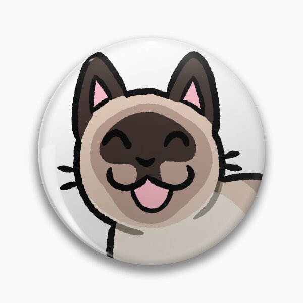 Item preview, Silly Chocolate Point Cat designed and sold by ZorriSparkles.