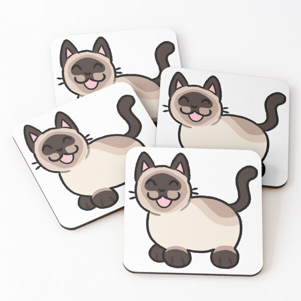 Item preview, Silly Chocolate Point Cat designed and sold by ZorriSparkles.