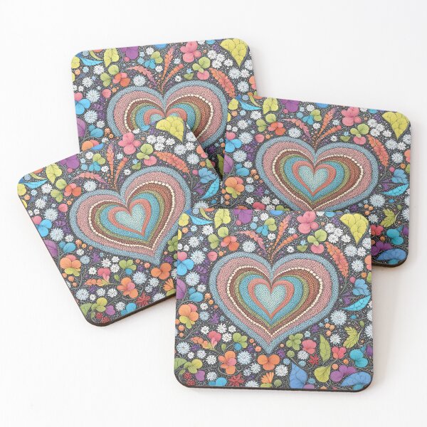 Item preview, Hearts and Stones - Love & Life (Art / Illustration) designed and sold by SlightlyUnreal.