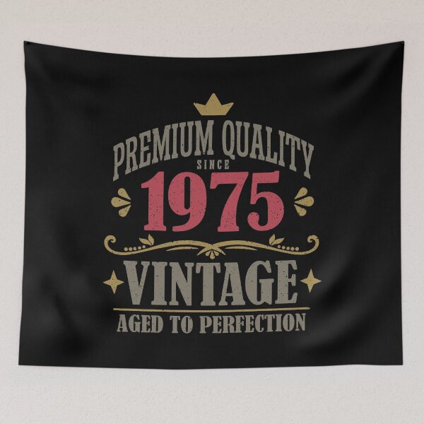 Artikelvorschau, Vintage 50. Geburtstag 50 Jahre Premium Qualität seit 1975 entworfen und verkauft von eclecTEEq.