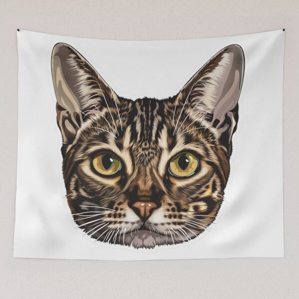Item preview, Cute cartoon kitten designed and sold by Stickermagician.