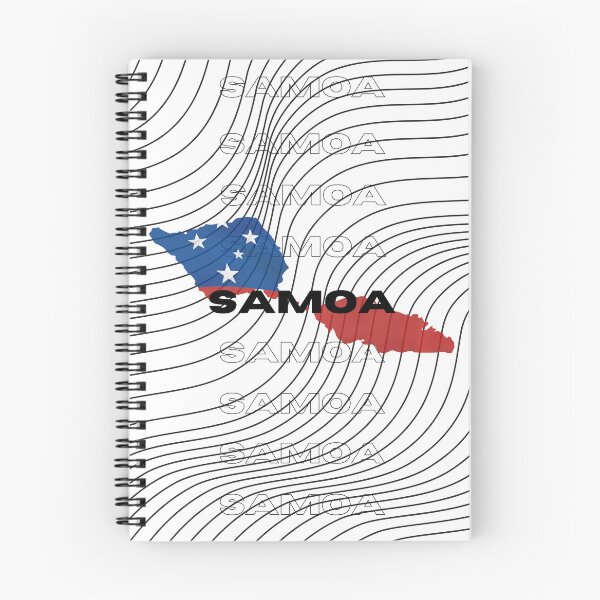 Item preview, Flag Map of Samoa designed and sold by nyblydd.