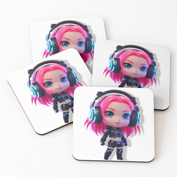 Item preview, Chibi Cyberpunk Girl designed and sold by urbantrendvault.