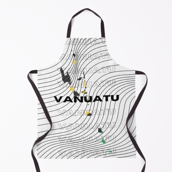 Item preview, Flag Map of Vanuatu designed and sold by nyblydd.