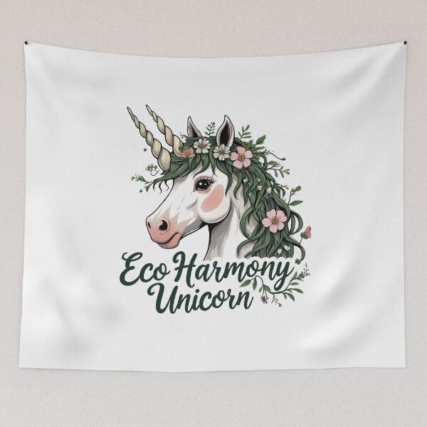 Item preview, Eco Harmony Unicorn designed and sold by zoughlal.