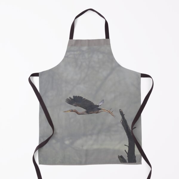 Item preview, Purple heron in the Mist designed and sold by Puttaswamy Ravishankar.