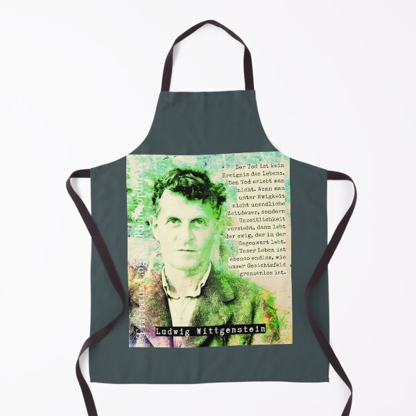 Item preview, Ludwig Wittgenstein quote: Der Tod ist kein Ereignis des Lebens. Den Tod erlebt man nicht. Wenn man unter Ewigkeit nicht unendliche Zeitdauer, designed and sold by artbleed.