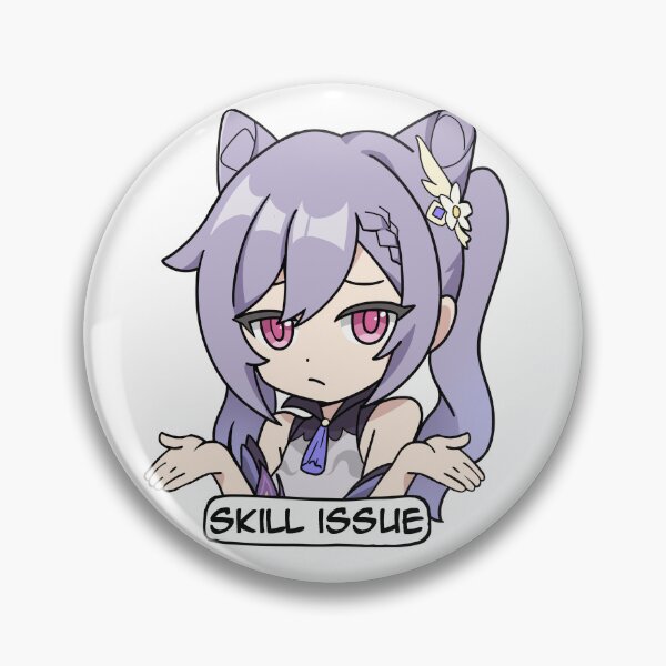 Item preview, Keqing Skill Issue designed and sold by DripTaku.