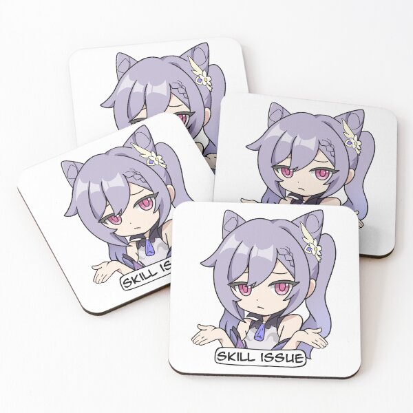 Item preview, Keqing Skill Issue designed and sold by DripTaku.