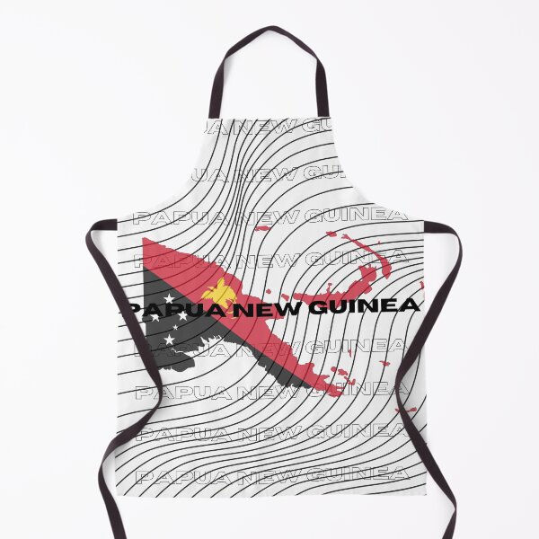 Item preview, Flag Map of Papua New Guinea designed and sold by nyblydd.