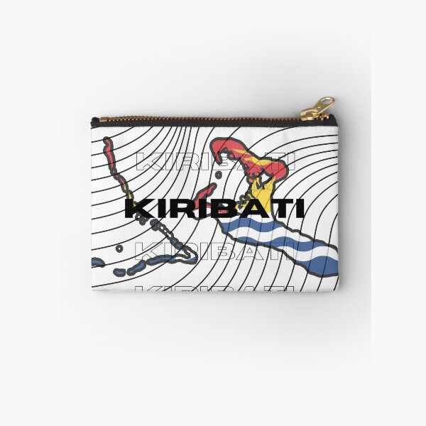 Item preview, Flag Map of Kiribati designed and sold by nyblydd.