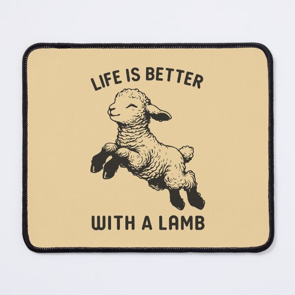 Item preview, Life Is Better With A Lamb - Funny Lamb Farmer Gift designed and sold by zeviwanty.