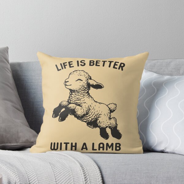 Item preview, Life Is Better With A Lamb - Funny Lamb Farmer Gift designed and sold by zeviwanty.