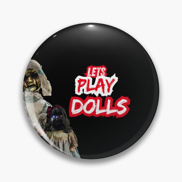 Item preview, lets play dolls, creepy tshirt designed and sold by The Far Far North.