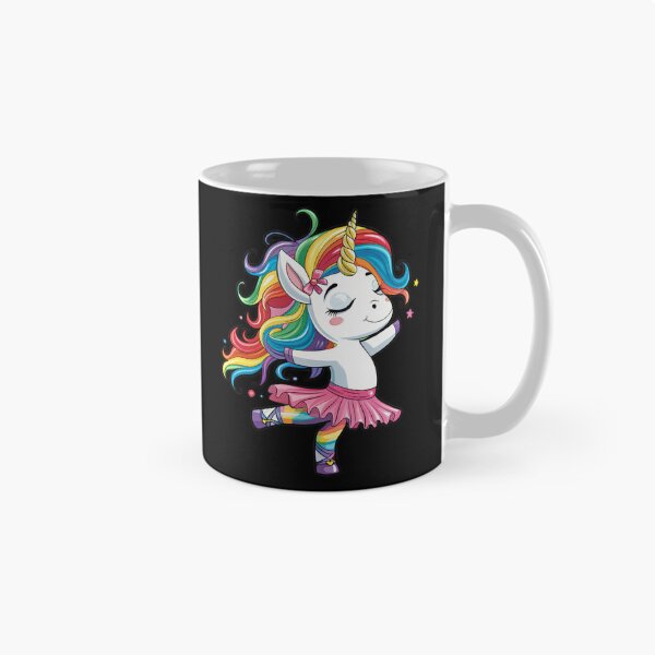 Item preview, Ballet Dancer Unicorn Dance Mode Funny Gifts Kids Girls Rainbow Ballerina  designed and sold by Har-vee.