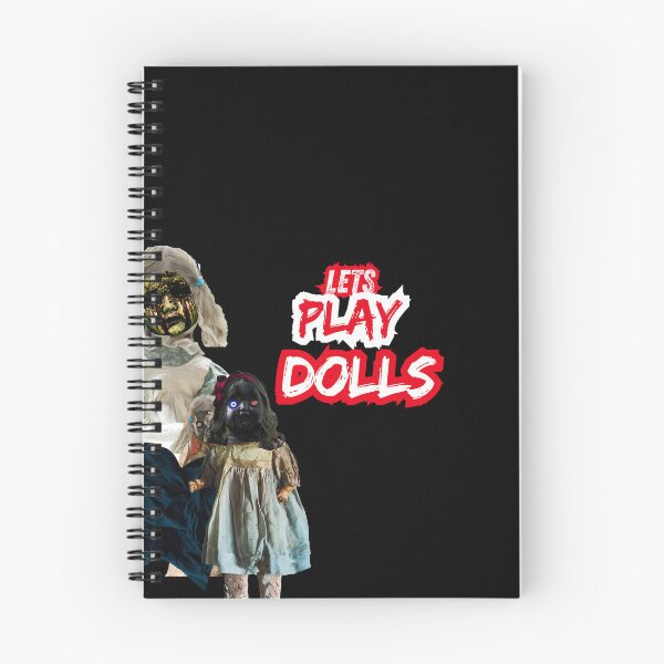 Item preview, lets play dolls, creepy tshirt designed and sold by The Far Far North.