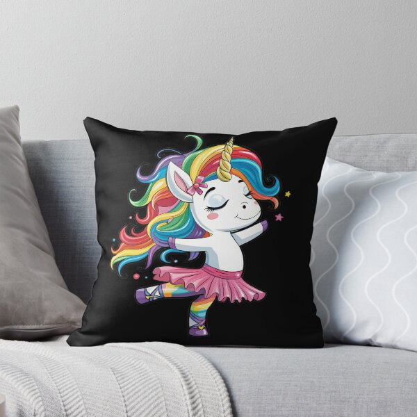 Item preview, Ballet Dancer Unicorn Dance Mode Funny Gifts Kids Girls Rainbow Ballerina  designed and sold by Har-vee.