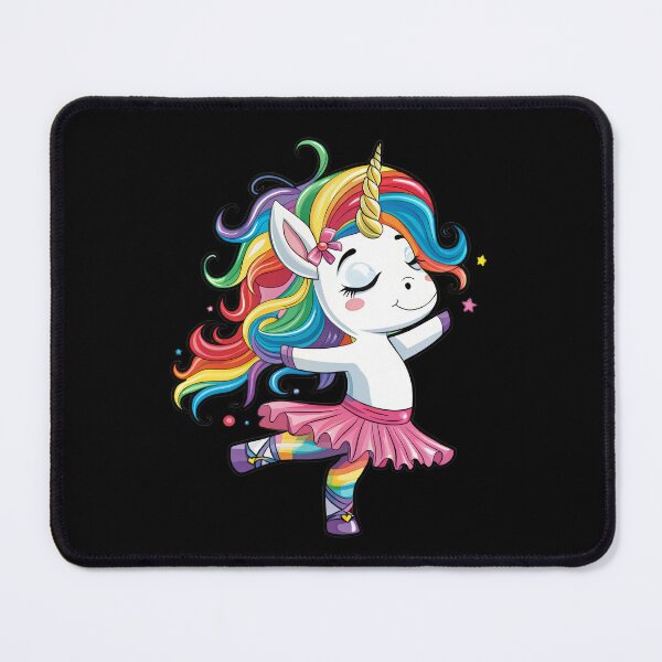 Item preview, Ballet Dancer Unicorn Dance Mode Funny Gifts Kids Girls Rainbow Ballerina  designed and sold by Har-vee.