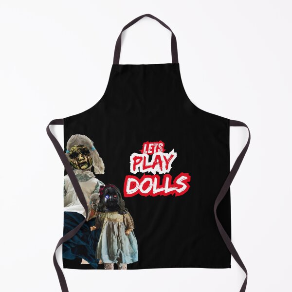 Item preview, lets play dolls, creepy tshirt designed and sold by The Far Far North.