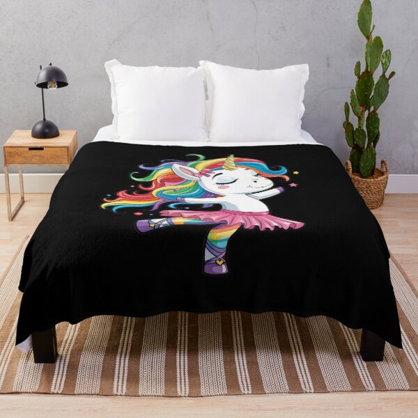 Item preview, Ballet Dancer Unicorn Dance Mode Funny Gifts Kids Girls Rainbow Ballerina designed and sold by Har-vee.