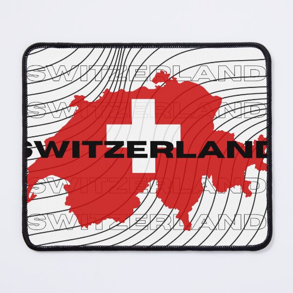 Item preview, Flag Map of Switzerland designed and sold by nyblydd.