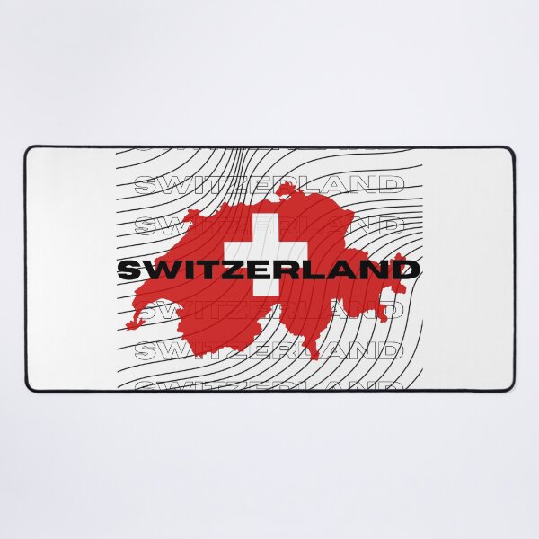 Item preview, Flag Map of Switzerland designed and sold by nyblydd.