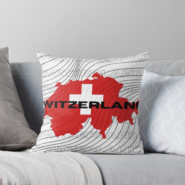 Item preview, Flag Map of Switzerland designed and sold by nyblydd.