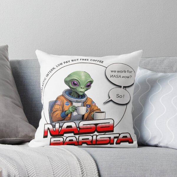 Item preview, NASA Barista – Intergalactic Intern designed and sold by BecomeAHight.