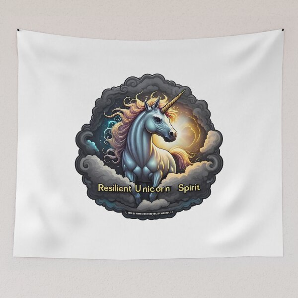 Item preview, Resilient Unicorn Spirit designed and sold by zoughlal.