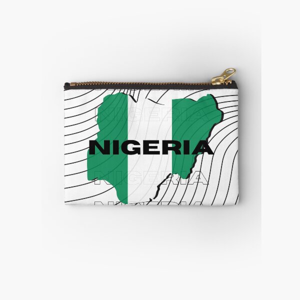 Item preview, Flag Map of Nigeria designed and sold by nyblydd.
