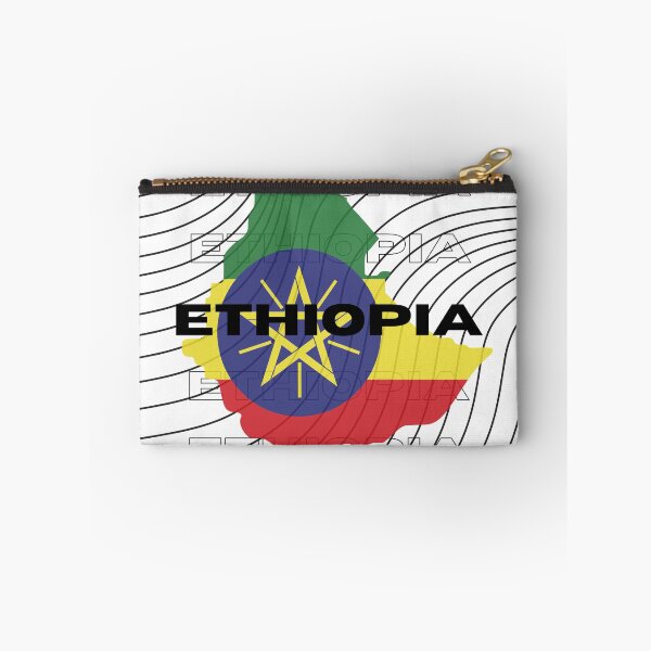Item preview, Flag Map of Ethiopia designed and sold by nyblydd.