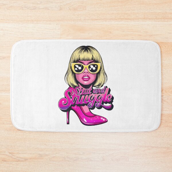 Item preview, Strut And Struggle Pink Glamour In Bold Contrast designed and sold by SplashTastic.