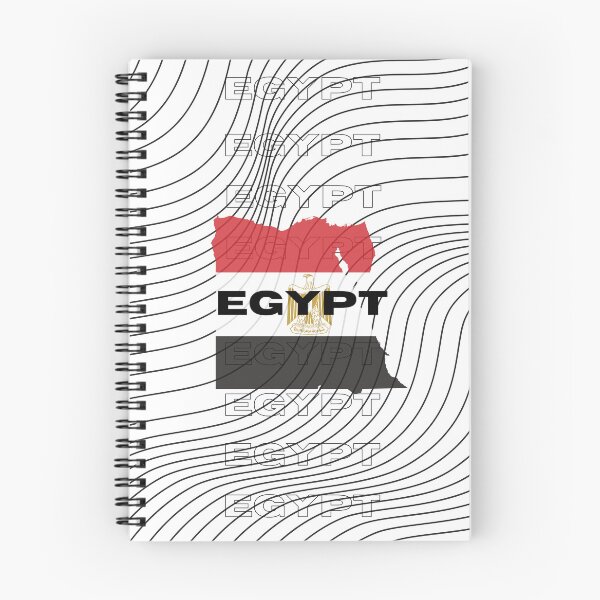 Item preview, Flag Map of Egypt designed and sold by nyblydd.