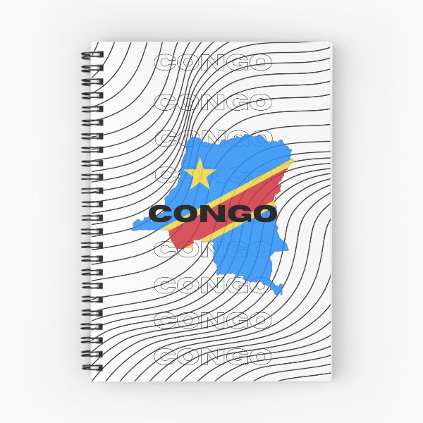 Item preview, Flag Map of Congo designed and sold by nyblydd.