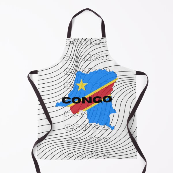 Item preview, Flag Map of Congo designed and sold by nyblydd.
