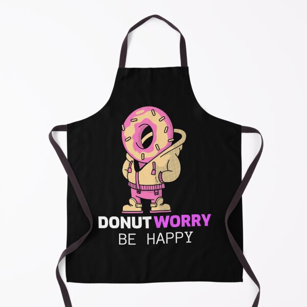 Item preview, Donut Worry- Be happy - Foodie designed and sold by Timnitdesigns.